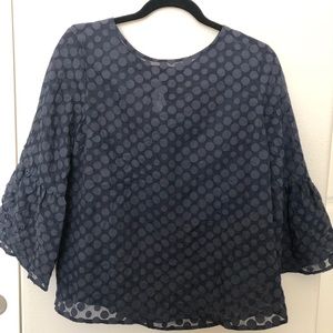Tommy Hilfiger Navy Blue Blouse